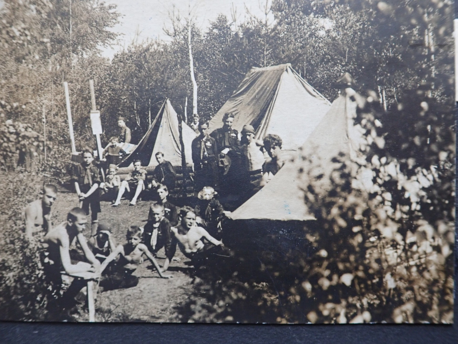 Propaga�n� t�bor v Riegrov� lomu 1922